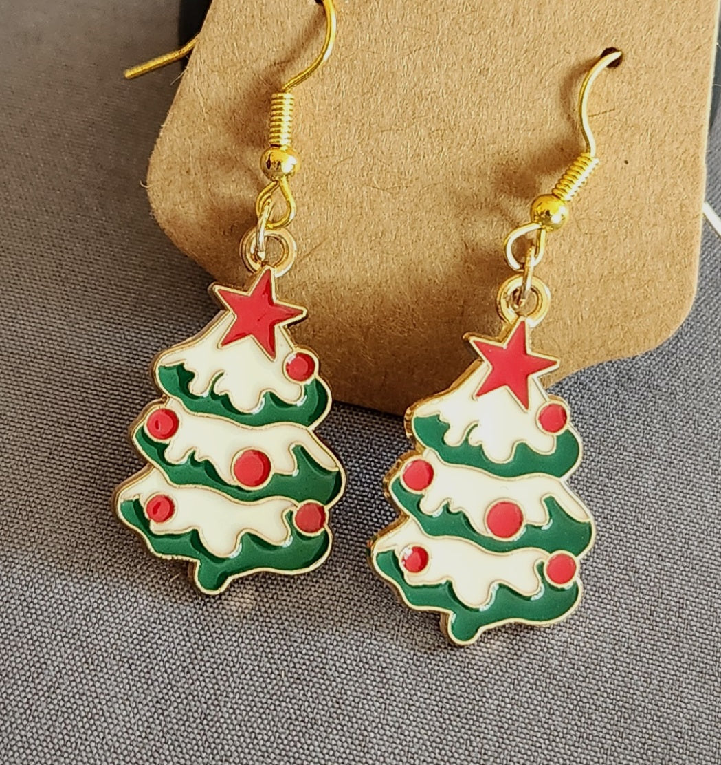 Earrings Christmas